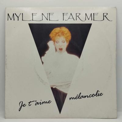 Mylene farmer je t aime melancolie single vinyle 45t occasion