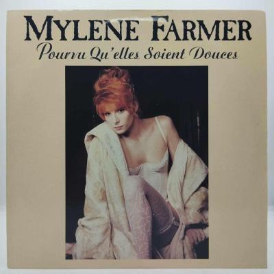 Mylene farmer pourvu qu elles soient douces single vinyle 45t occasion