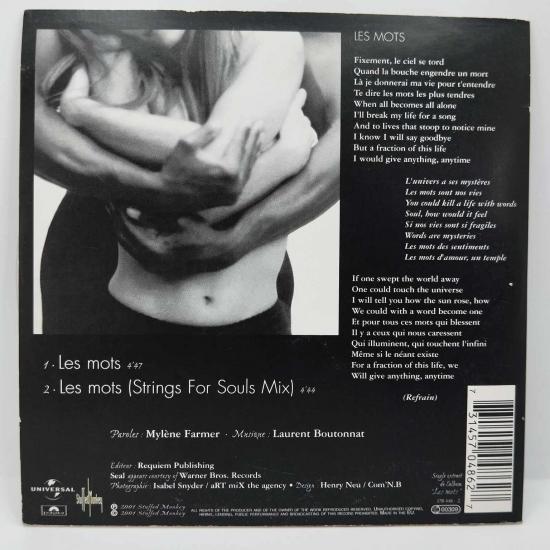 Mylene farmer seal les mots cd single occasion 1