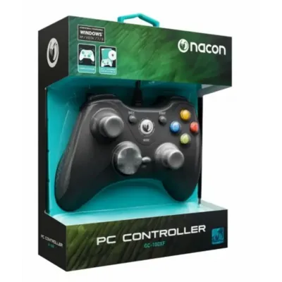 Nacon wired gaming controller black pc