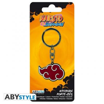 Naruto akatsuki porte cles en metal