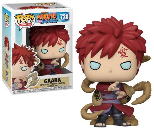 Naruto bobble head pop n 728 gaara