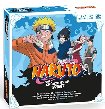 Naruto chunin exam spirit jeu de societe classique