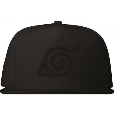 Naruto konoha black casquette