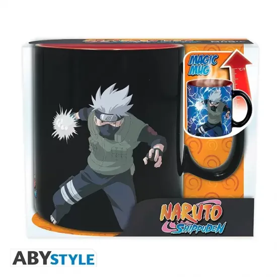Naruto shippuden kakashi itachi mug thermoreactif 460ml