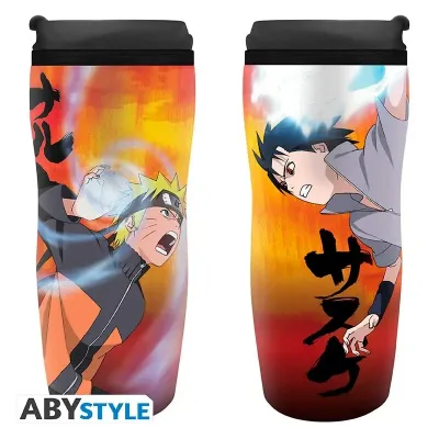Naruto shippuden naruto sasuke mug de voyage 355ml