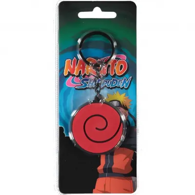 Naruto shippuden uzumaki porte cles en caoutchou