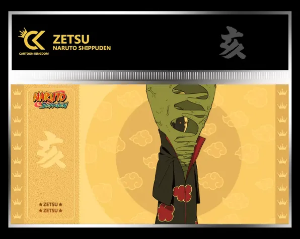 Naruto shippuden zetsu golden ticket