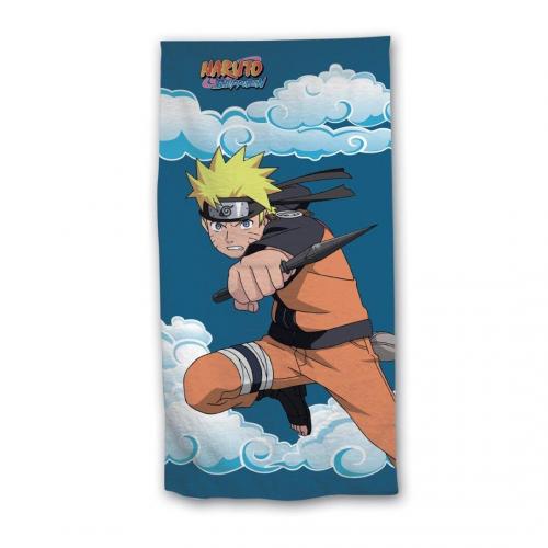 Naruto solo serviette de plage 100 microfibre 70x140cm