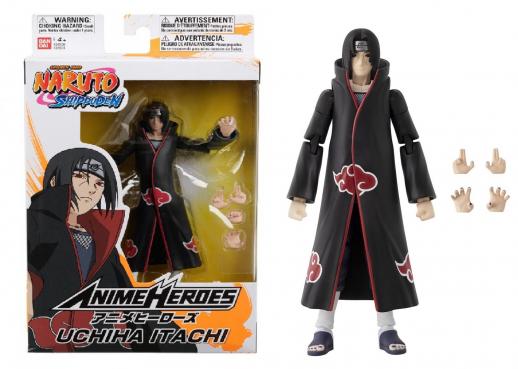 Naruto uchiha itachi figurine anime heroes 17cm