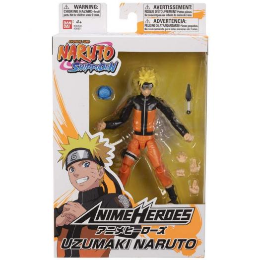 Naruto uzumaki naruto figurine anime heroes 17cm