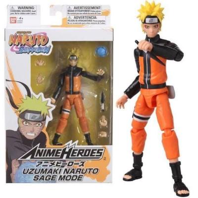 Naruto uzumaki naruto sage mode figurine anime heroes 17cm
