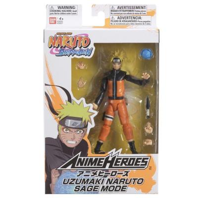 Naruto uzumaki naruto sage mode figurine anime heroes 17cm