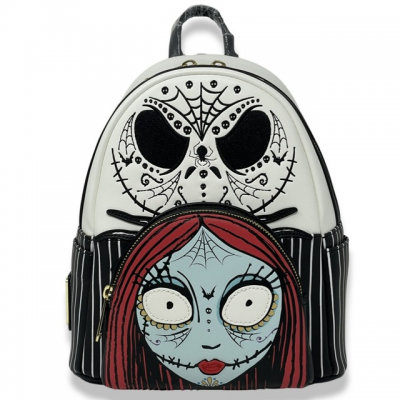 Nbx jack et sally sugar skull mini sac a dos loungefly