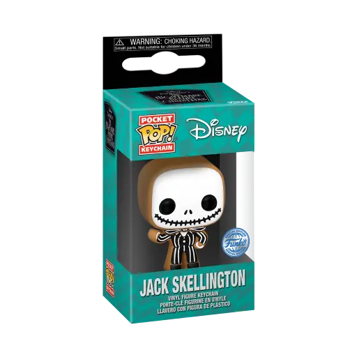 Nbx pocket pop keychains jack skellington gingerbread