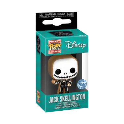 Nbx pocket pop keychains jack skellington gingerbread