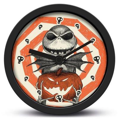 Nbx pumpkin king horloge de bureau 16cm