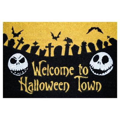 Nbx welcome to halloween town paillasson 2