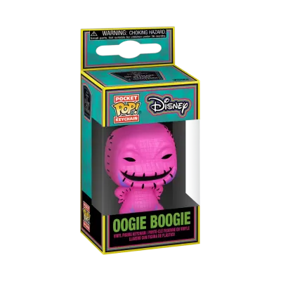 Nightmare before chrismas pocket pop keychains blacklight oogie