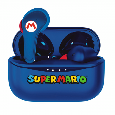 Nintendo earpods audio true wireless sound mario bleu