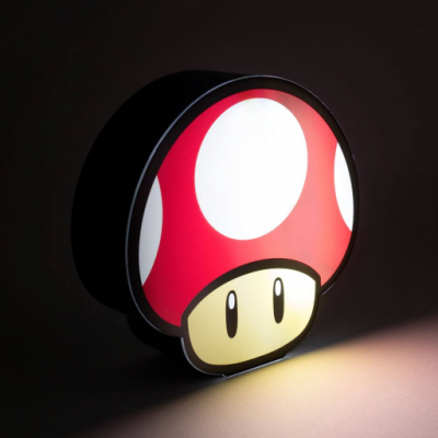 Nintendo super champignon lampe 2d 15cm