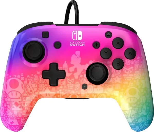 Official nintendo wired controller star spectrum 1