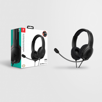 Official nintendo wired headset lvl40 switch black