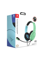 Official nintendo wired headset lvl40 switch blue green