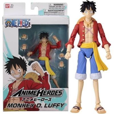 One piece monkey d luffy figurine anime heroes 17cm