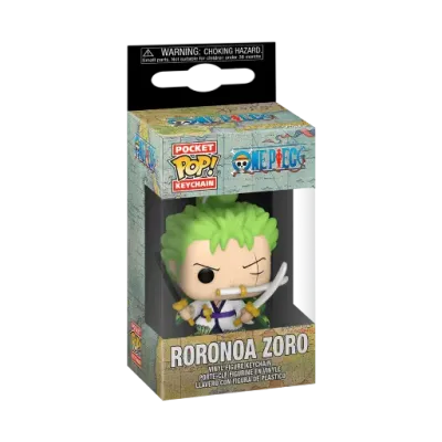 One piece pocket pop keychains roronoa zoro