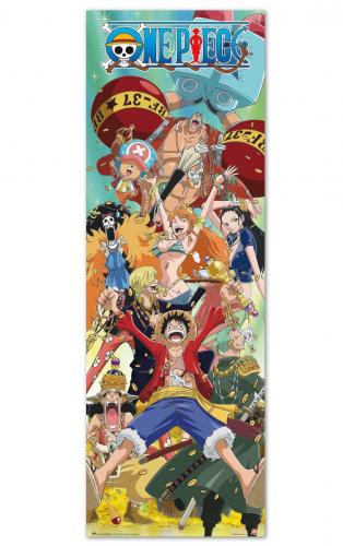 One piece poster de porte 53x158