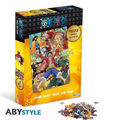 One piece puzzle 1000 pieces equipage de luffy