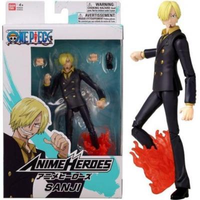 One piece sanji figurine anime heroes 17cm