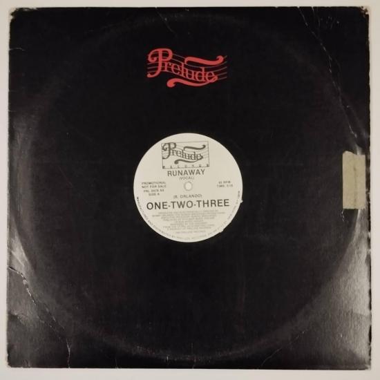 One two three runaway maxi single vinyle occasion 1