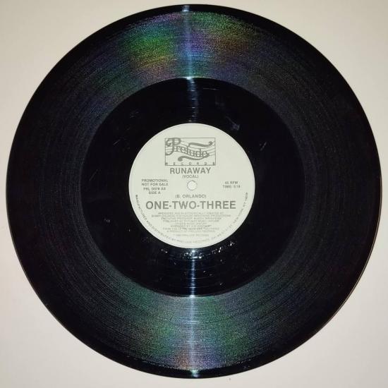 One two three runaway maxi single vinyle occasion 2