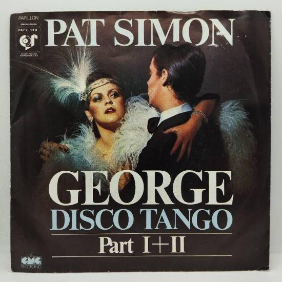 Pat simon george disco tango part i ii single vinyle 45t occasion