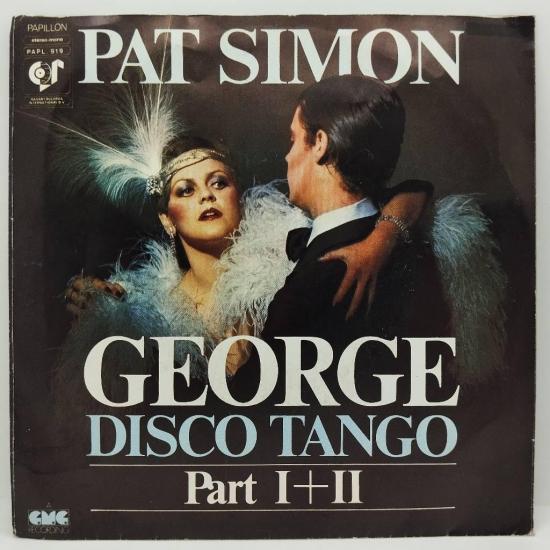 Pat simon george disco tango part i ii single vinyle 45t occasion 1