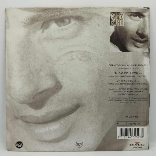 Patrick bruel casser la voix single vinyle 45t occasion 1