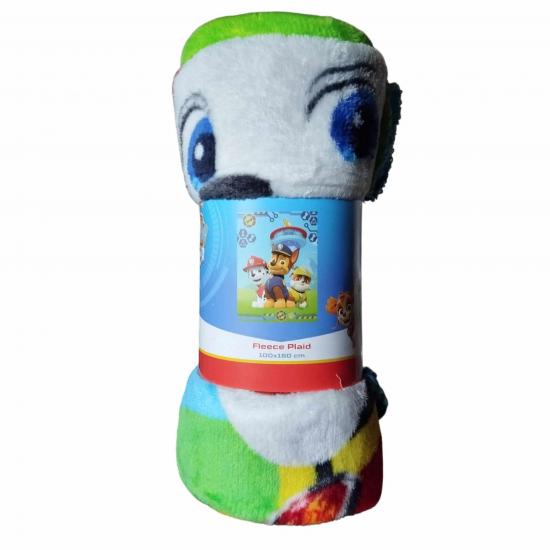 Paw patrol plaid polaire 100 polyester 100x150cm 2