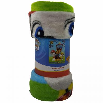 Paw patrol plaid polaire 100 polyester 100x150cm