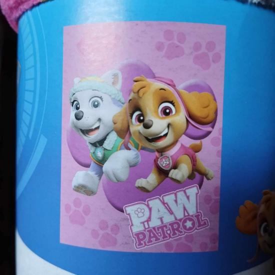 Paw patrol plaid polaire pink 100 polyester 100x150cm