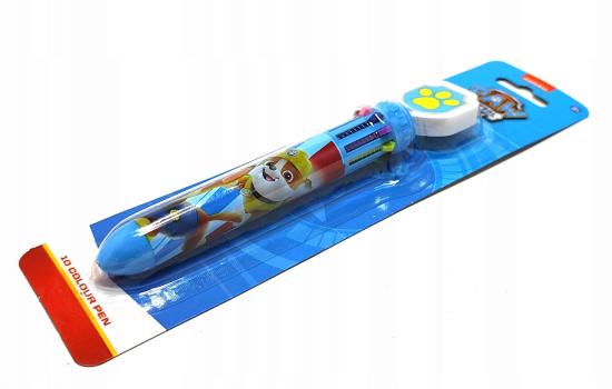 Paw patrol stylo multicolore marshall chase