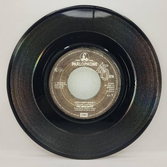 Pet shop boys love comes quickly single vinyle 45t occasion 2