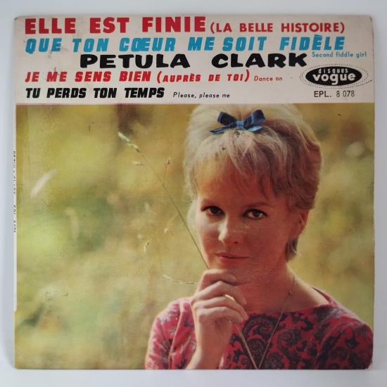 Petula clark elle est finie la belle histoire single vinyle ep occasion