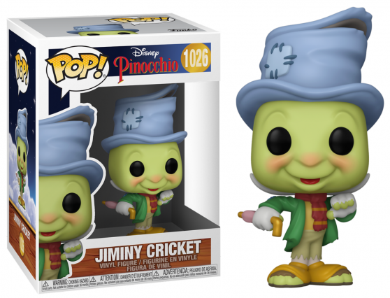Pinocchio bobble head pop n 1026 street jiminy