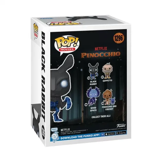 Pinocchio netflix pop movies n 1296 black rabbit 1