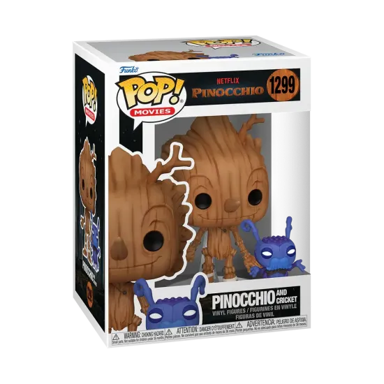 Pinocchio netflix pop movies n 1299 pinocchio and cricket