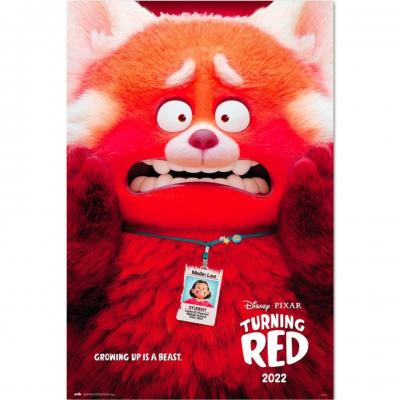 Pixar alerte rouge poster 61x91cm