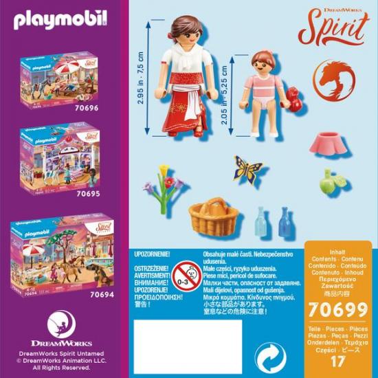 Playmobil 70699 spirit untamed lucky enfant avec milagro 1
