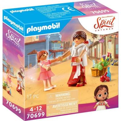 Playmobil 70699 spirit untamed lucky enfant avec milagro